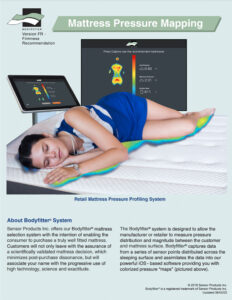 Mattress Pressure Mapping, Matrix Based Tactile Force Sensor, Human Body  Interface Pressure Mapping, Body Pressure Map